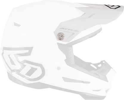 6D HELMETS ATR-2 Visor - White 72-6054