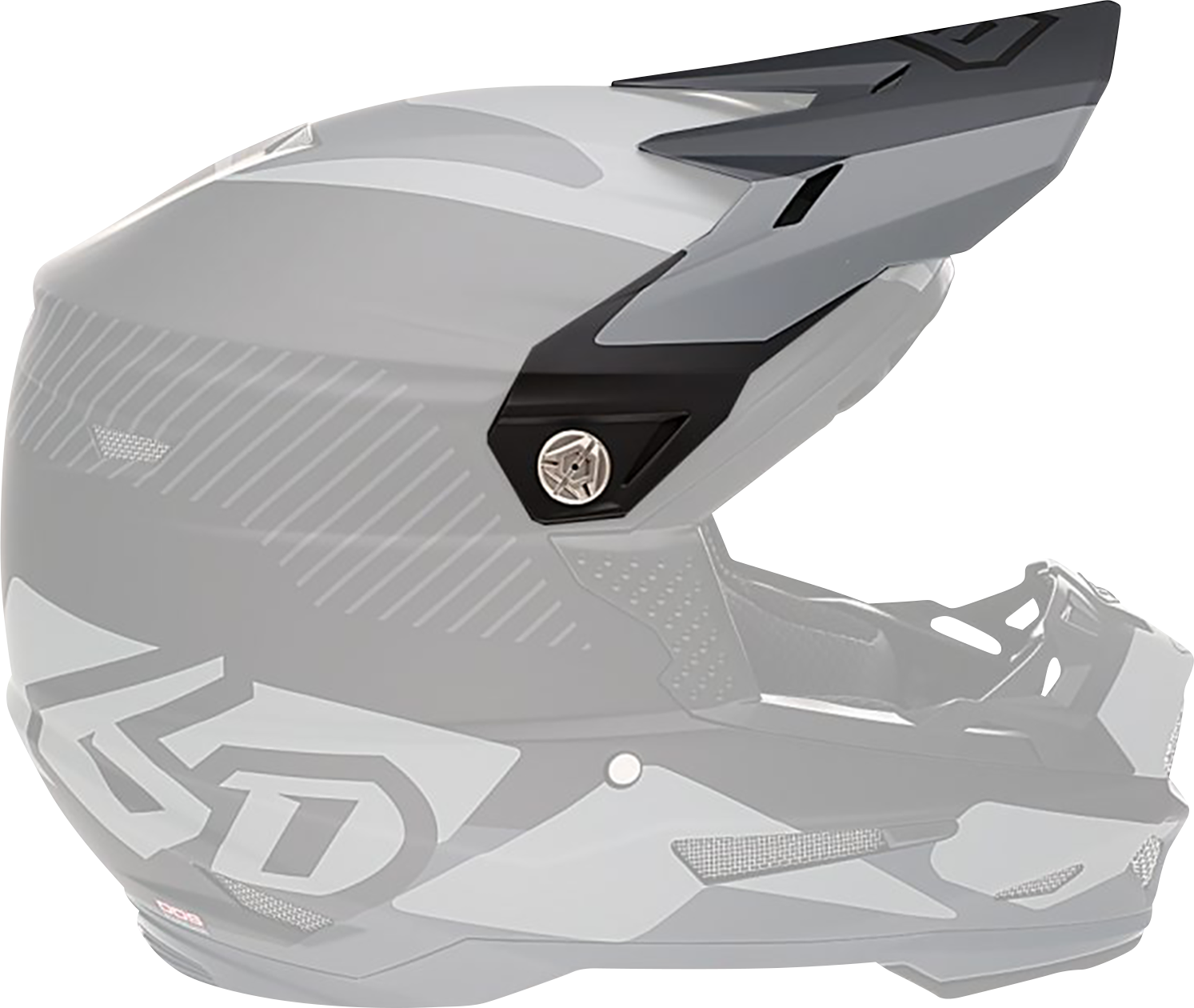 6D HELMETS ATR-2Y Visor - Matte Black 72-4114