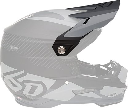 6D HELMETS ATR-2Y Visor - Matte Black 72-4114