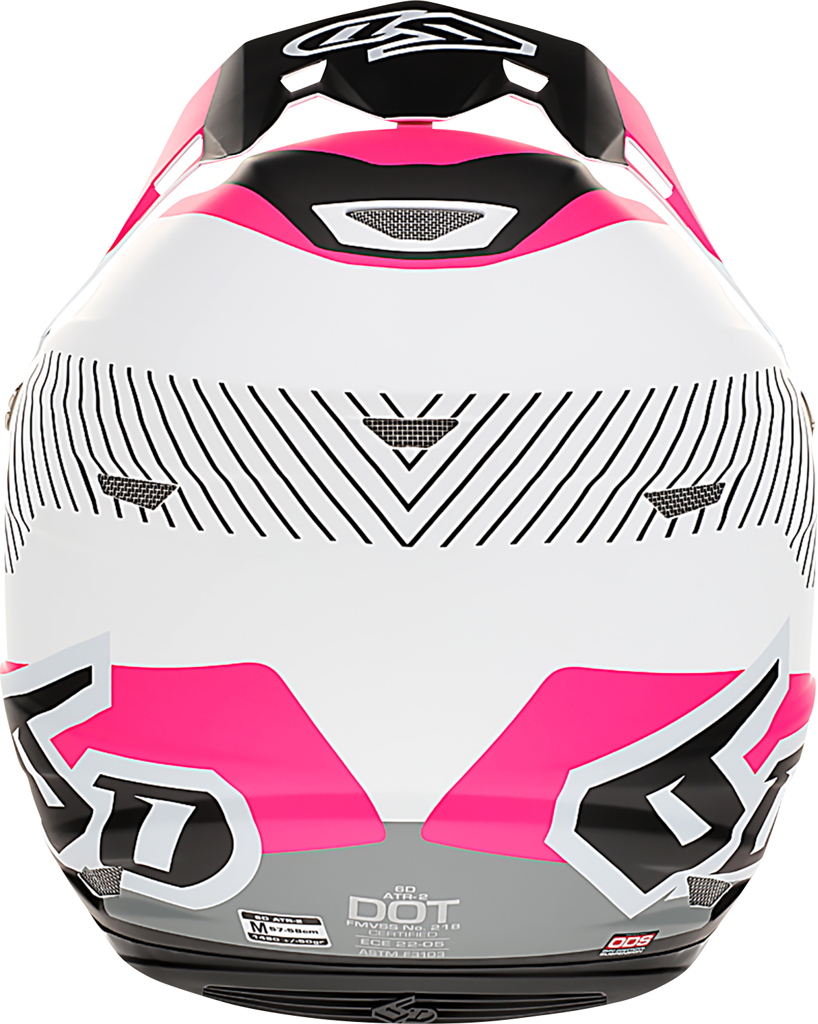 6D HELMETS ATR-2 Helmet - Fusion - Neon Pink - Medium 12-2946
