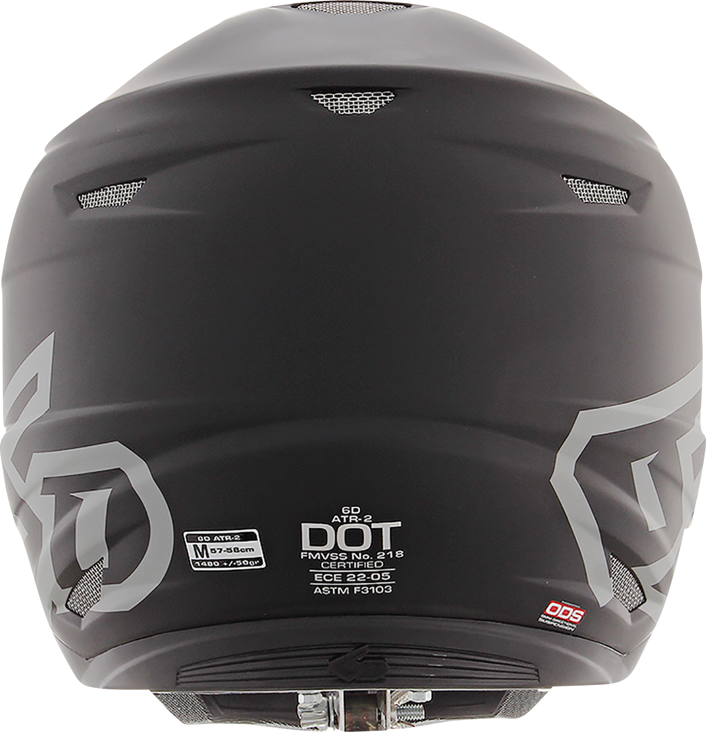 6D HELMETS ATR-2 Helmet - Matte Black - XS 12-0504