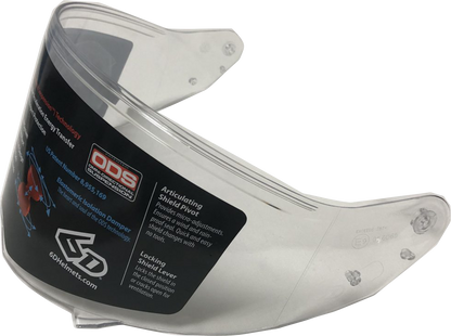 6D HELMETS ATS-1R Shield - Clear 82-5001