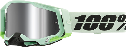 100% Racecraft 2 Goggle - Palomar - Silver Flash Mirror Lens 50010-00025