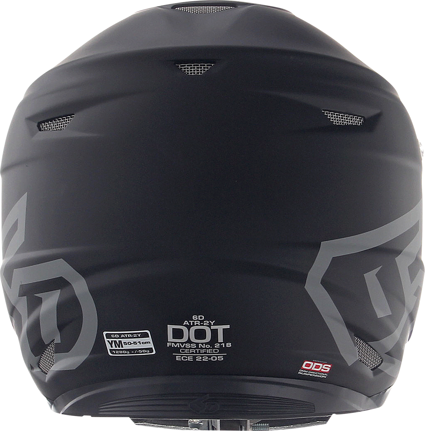 6D HELMETS ATR-2Y Helmet - Matte Black - Small 11-5600