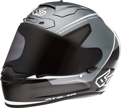 6D HELMETS ATS-1R Helmet - Alpha - Silver - Small 30-0585