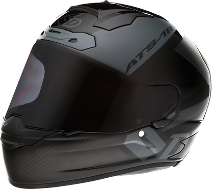 6D HELMETS ATS-1R Helmet - Wyman - Black/Gray - Small 30-0705