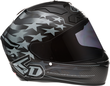 6D HELMETS ATS-1R Helmet - Patriot - Black - Small 30-0605