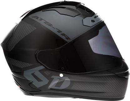 6D HELMETS ATS-1R Helmet - Wyman - Black/Gray - Small 30-0705