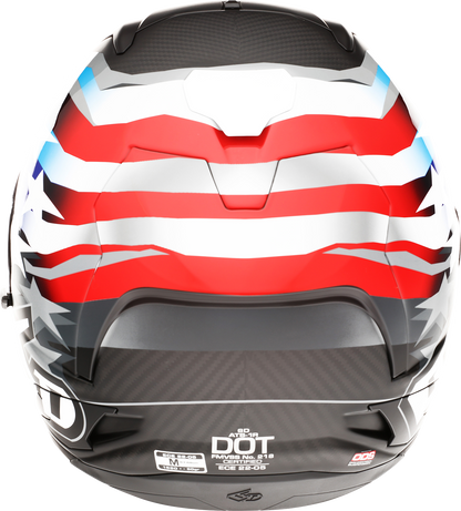 6D HELMETS ATS-1R Helmet - Patriot - Red/White/Blue - Small 30-0695