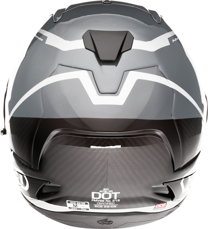 6D HELMETS ATS-1R Helmet - Alpha - Silver - Small 30-0585