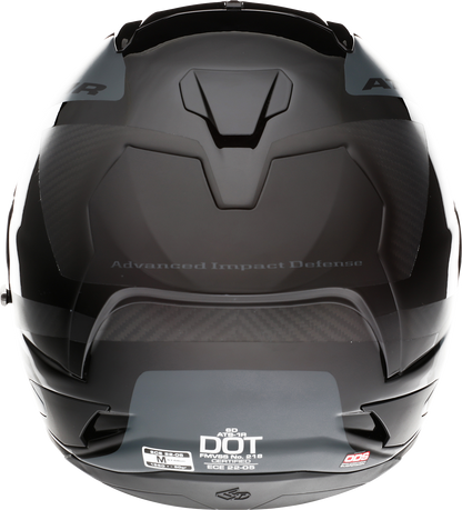 6D HELMETS ATS-1R Helmet - Wyman - Black/Gray - Small 30-0705