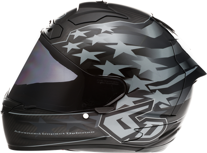 6D HELMETS ATS-1R Helmet - Patriot - Black - Small 30-0605
