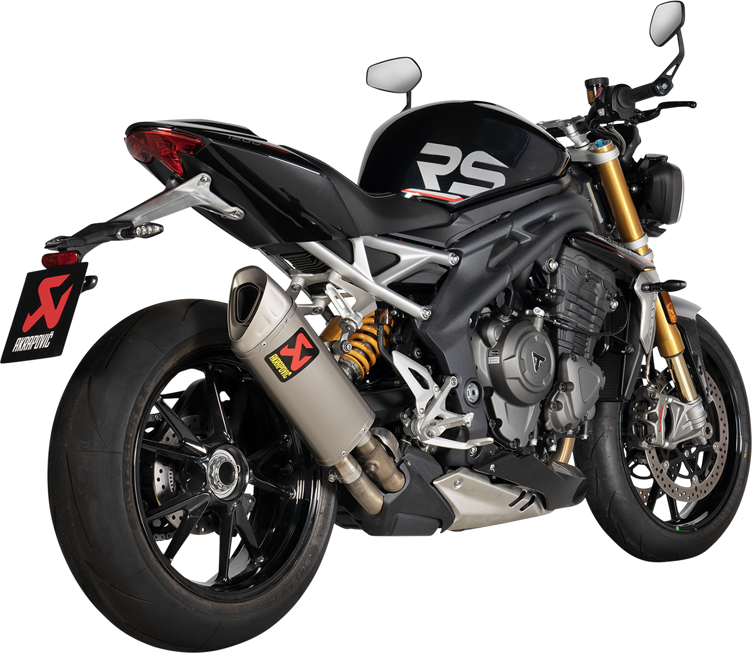 AKRAPOVIC Slip-On Line Muffler - Titanium S-T12SO5-HAPXLT