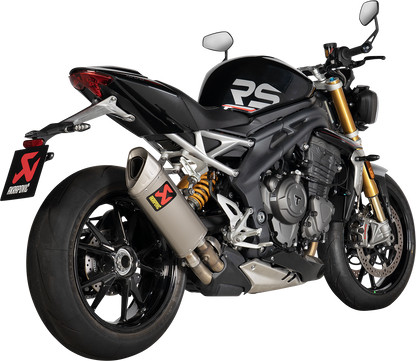AKRAPOVIC Slip-On Line Muffler - Titanium S-T12SO5-HAPXLT