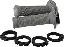 DOMINO D100 D-Lock Grips - Gray D10046C5200A9-0