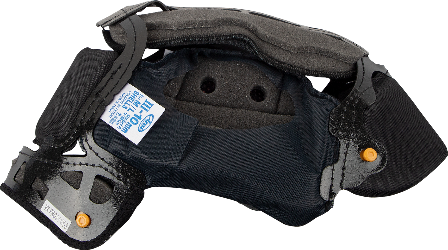 ARAI HELMETS XD-4/VX-Pro3/VX-Pro4 Interior Pad - III - 10 mm 07-5566