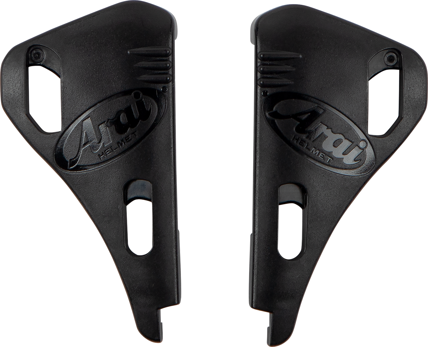 ARAI HELMETS VAS-V Pivot Cover Plates - Pro Shade System - Black 11-1138