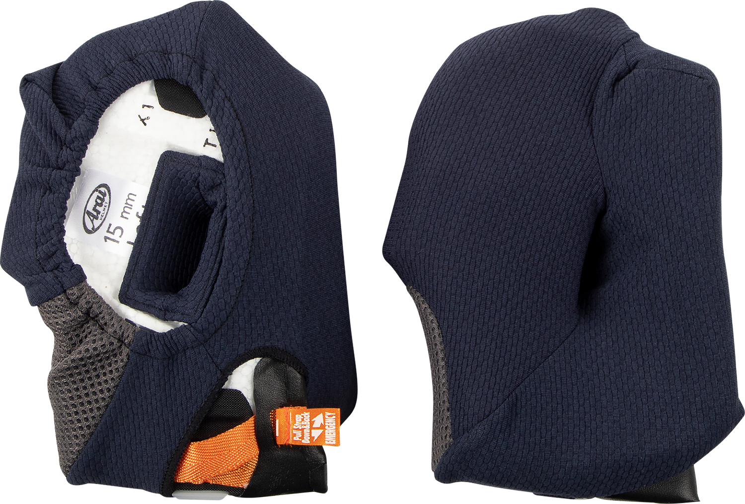 ARAI HELMETS Corsair-X/Quantum-X/Signet-X Cheek Pads - 15 mm 05-5698