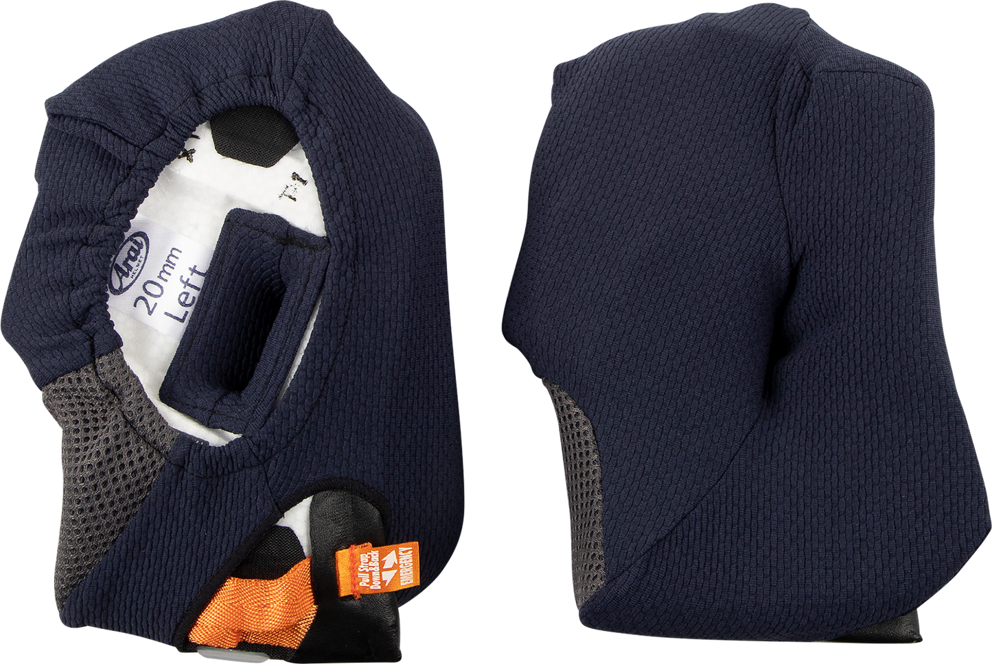 ARAI HELMETS Corsair-X/Quantum-X/Signet-X Cheek Pads - 20 mm 05-5699