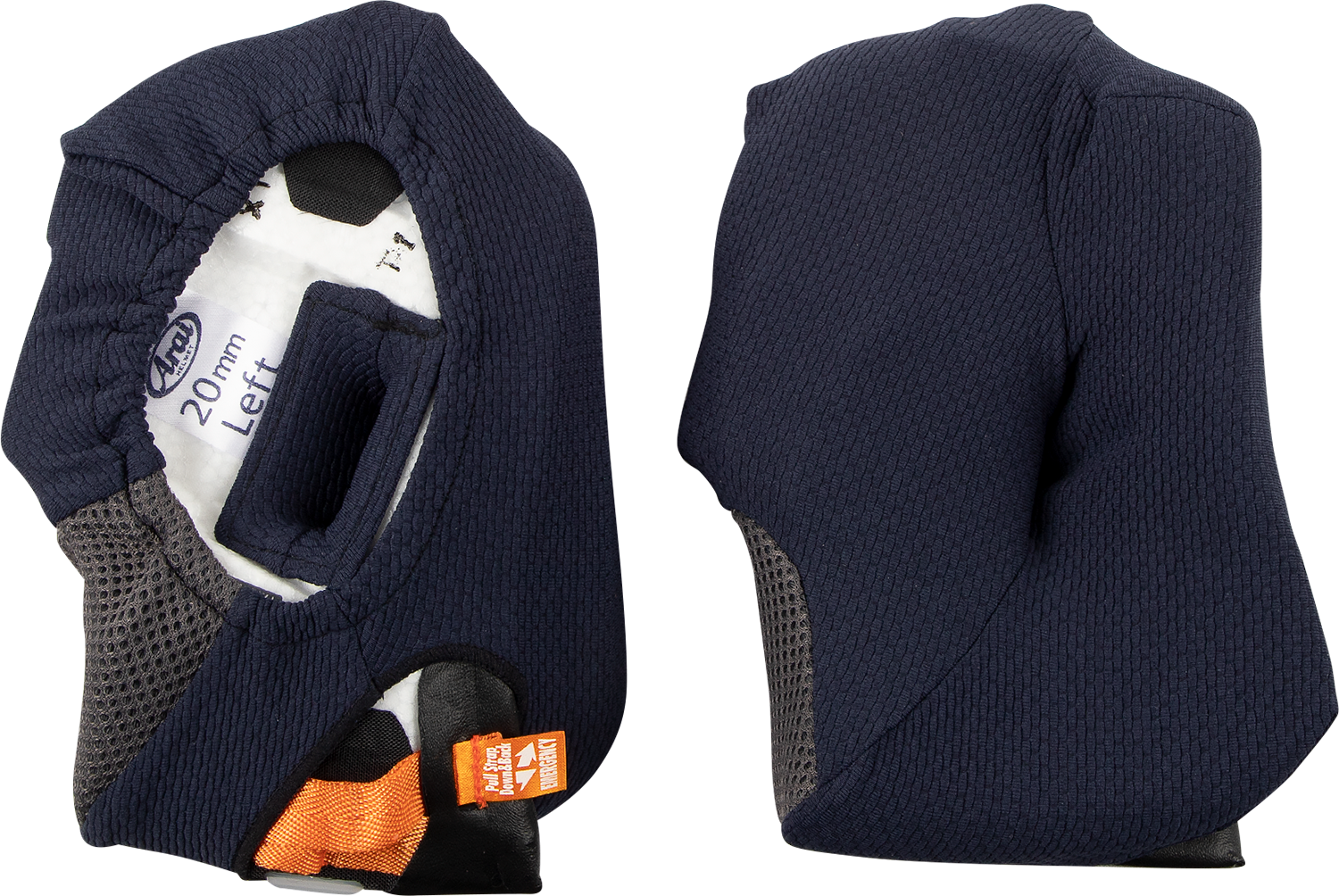 ARAI HELMETS Corsair-X/Quantum-X/Signet-X Cheek Pads - 20 mm 05-5699