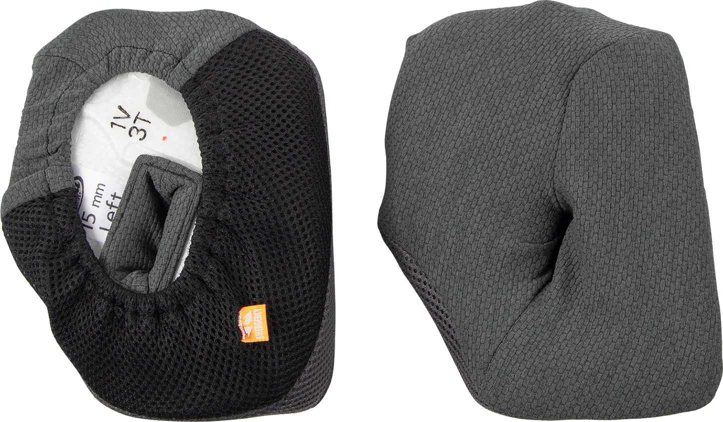 ARAI HELMETS VX-Pro4 Cheek Pads - Gray - 15 mm 05-5416