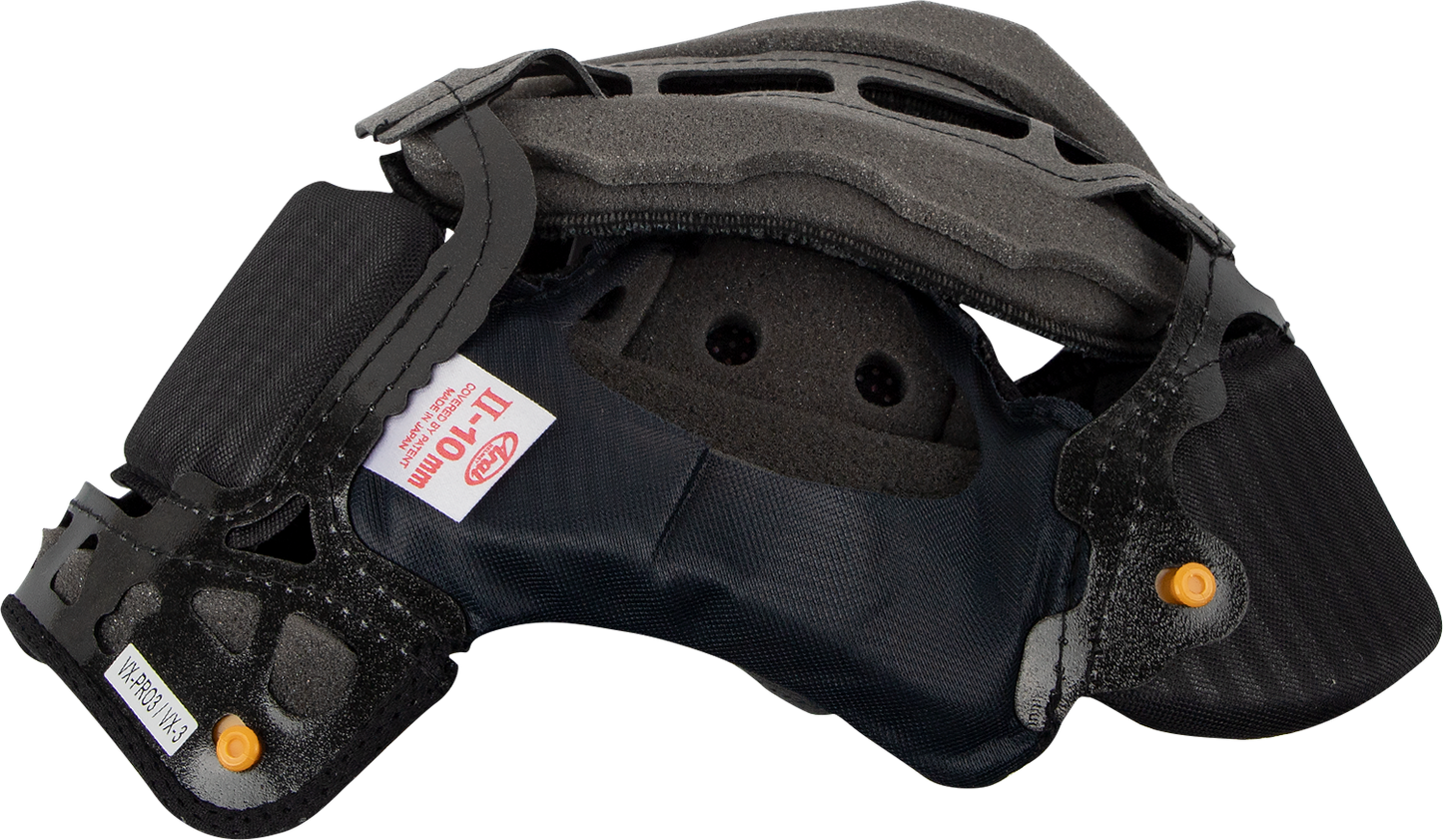 ARAI HELMETS XD-4/VX-Pro3/VX-Pro4 Interior Pad - II - 10 mm 07-5562