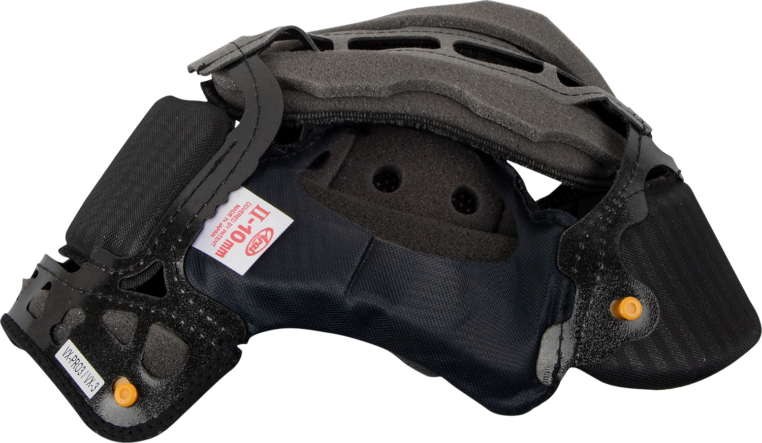 ARAI HELMETS XD-4/VX-Pro3/VX-Pro4 Interior Pad - II - 10 mm 07-5562