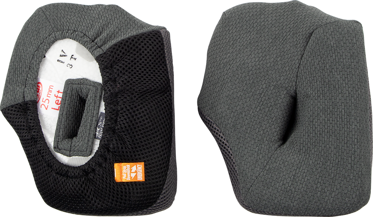 ARAI HELMETS VX-Pro4 Cheek Pads - Gray - 25 mm 05-5418