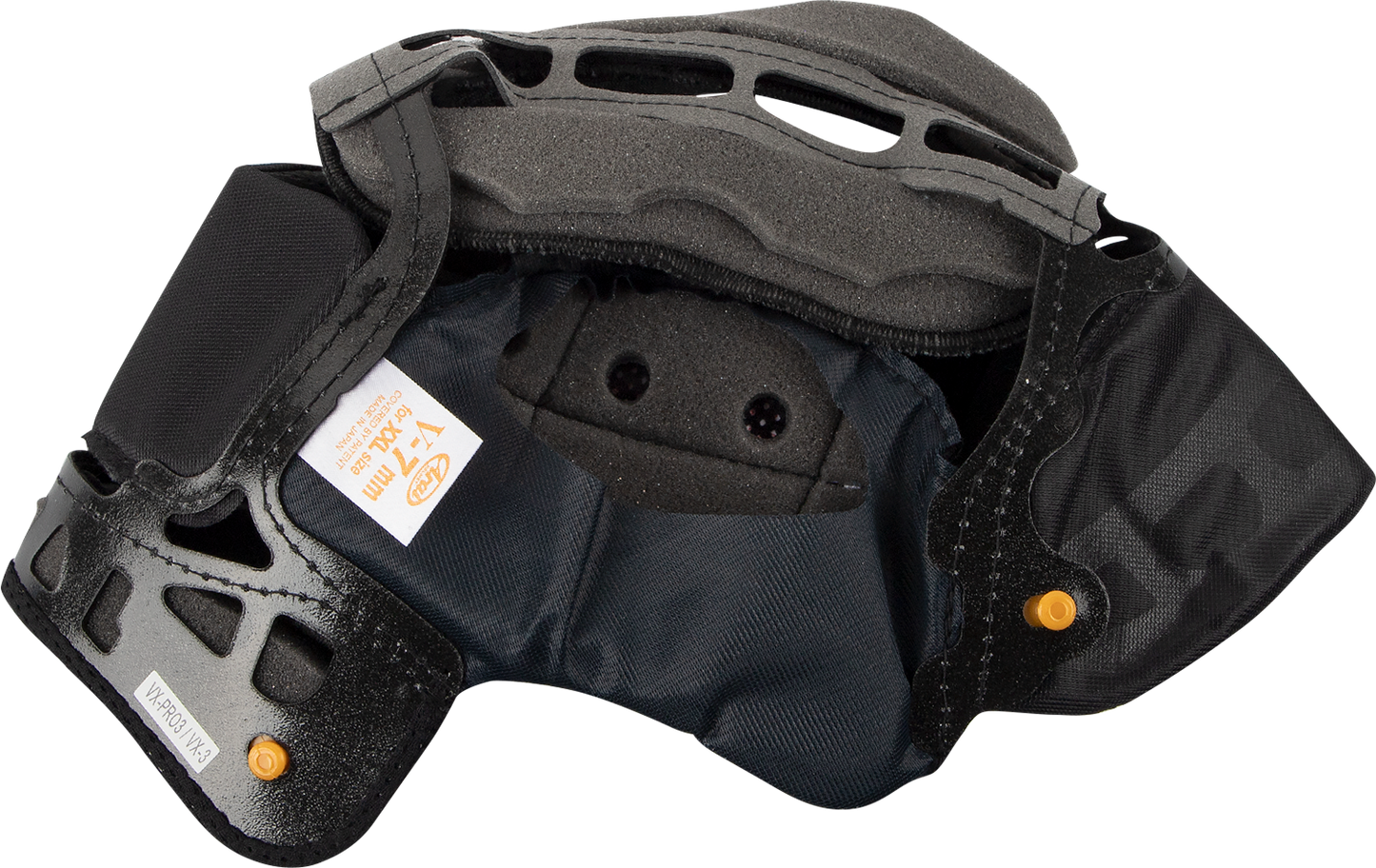 ARAI HELMETS XD-4/VX-Pro3/VX-Pro4 Interior Pad - V - 7 mm 07-5572