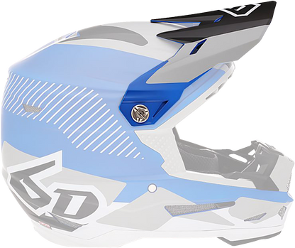 6D HELMETS ATR-2 Visor - Fusion - Blue 72-6105