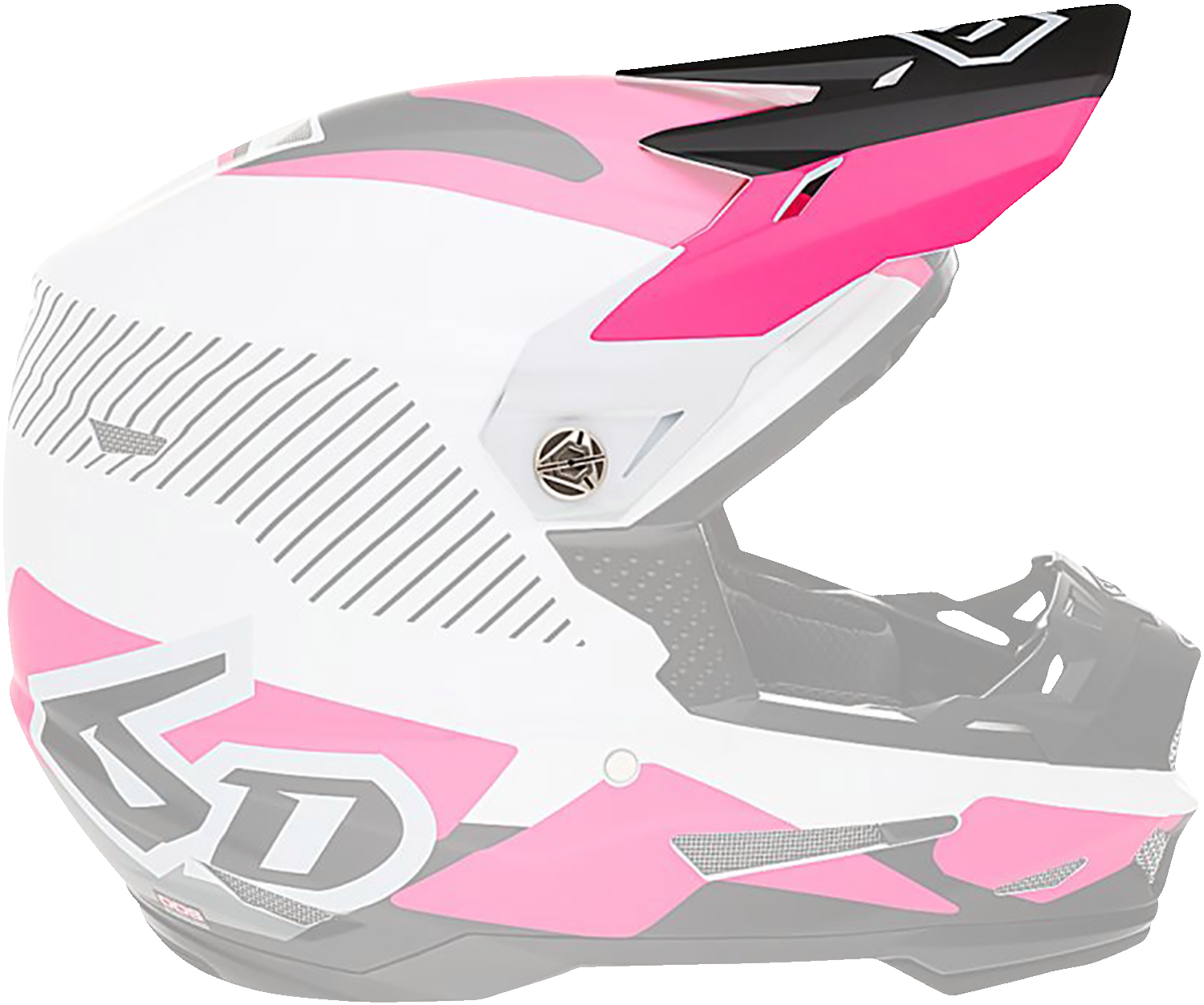 6D HELMETS ATR-2Y Visor - Fusion - Pink 72-4133