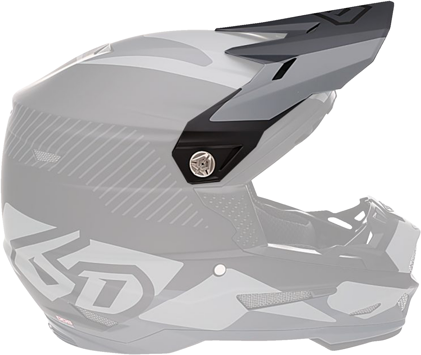 6D HELMETS ATR-2Y Visor - Fusion - Black 72-4132