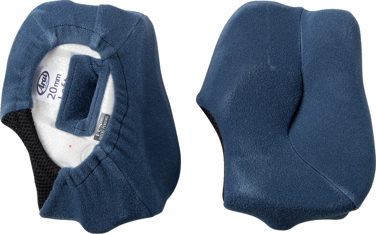 ARAI HELMETS Regent-X Cheek Pads - 20 mm 055718