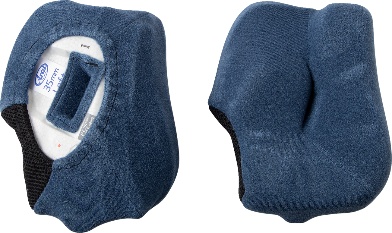 ARAI HELMETS Regent-X Cheek Pads - 35 mm 055721