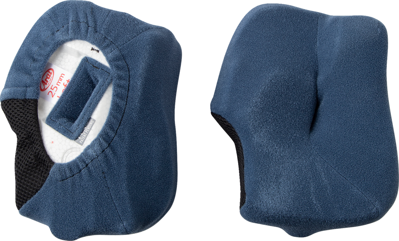 ARAI HELMETS Regent-X Cheek Pads - 25 mm 055719