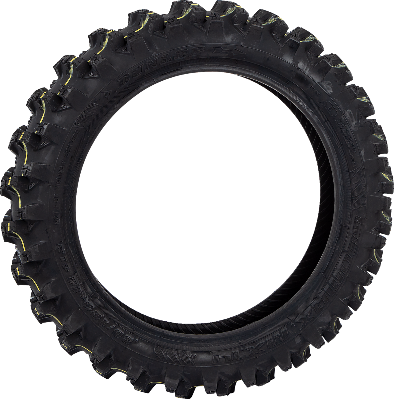 DUNLOP Tire - Geomax MX14 - Rear - 80/100-12 - 41M 45259501