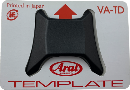 ARAI HELMETS VX-Pro4 Top-Duct - Center Front - Black Frost 105346