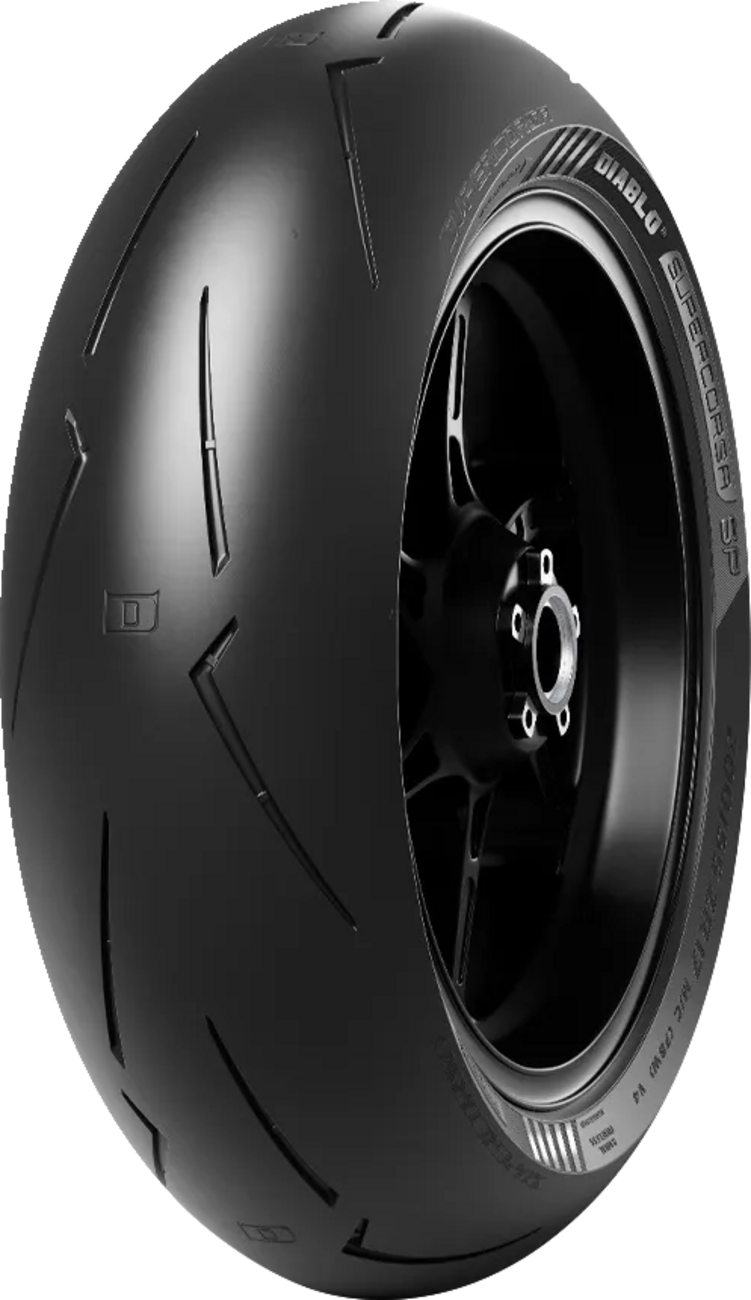PIRELLI Tire - Diablo* Supercorsa SP-V4 - Rear - 190/50ZR17 - (73W) 4182900