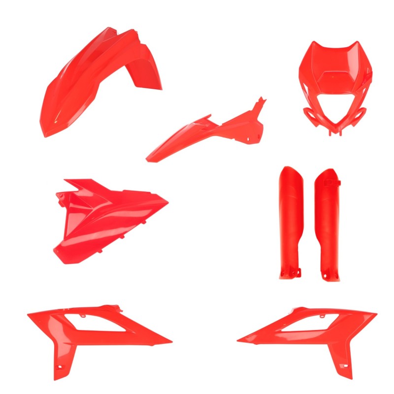 Acerbis 20-22 Beta RR/RC Full Plastic Kit - Red