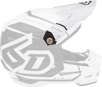 6D HELMETS ATR-2 Visor - Torque - White 72-6113