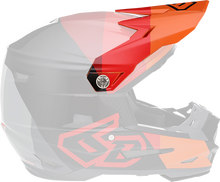 6D HELMETS ATR-2 Visor - Range - Red 72-6111