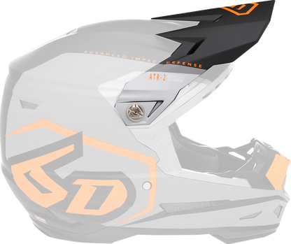6D HELMETS ATR-2 Visor - Delta - Neon Orange 72-6123