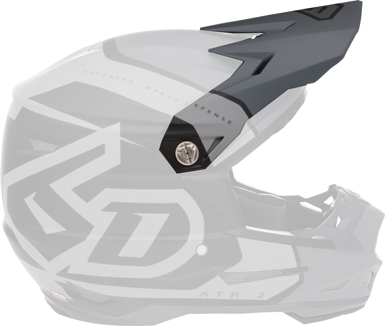 6D HELMETS ATR-2 Visor - Torque - Charcoal 72-6112