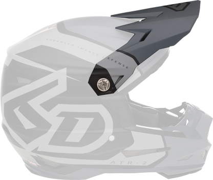 6D HELMETS ATR-2 Visor - Torque - Charcoal 72-6112