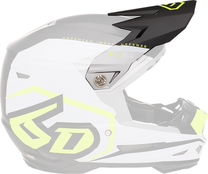 6D HELMETS ATR-2 Visor - Delta - Neon Yellow 72-6122