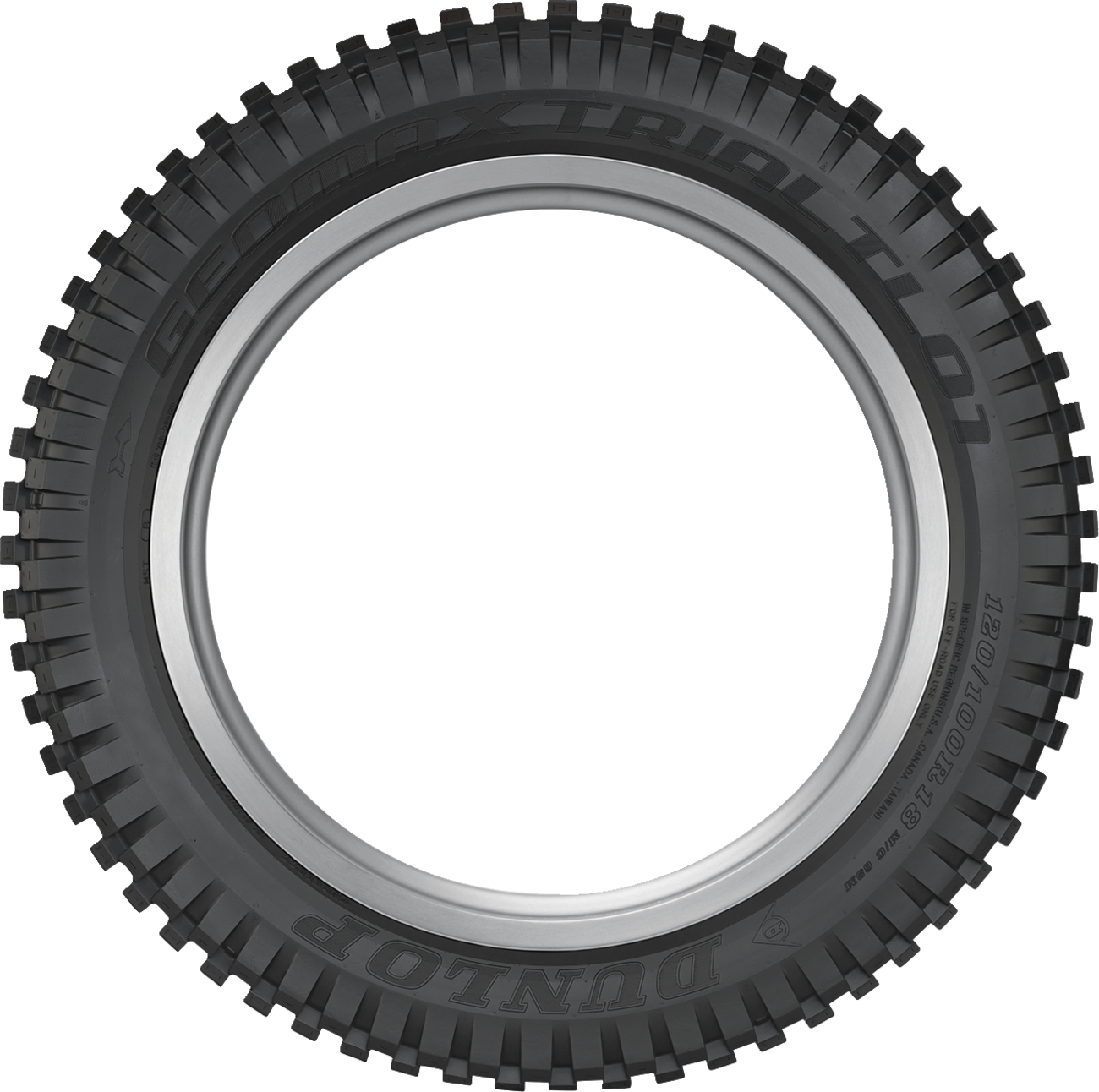 DUNLOP Tire - Geomax TL01 - Rear - 120/100R18 - 68M 45262501