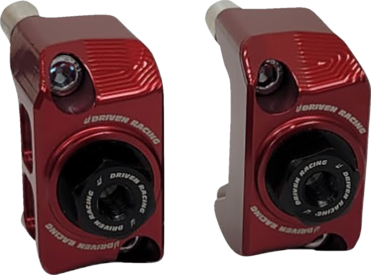 DRIVEN RACING Captive Axle Block - Red - ZX4 DRCAX-205RD