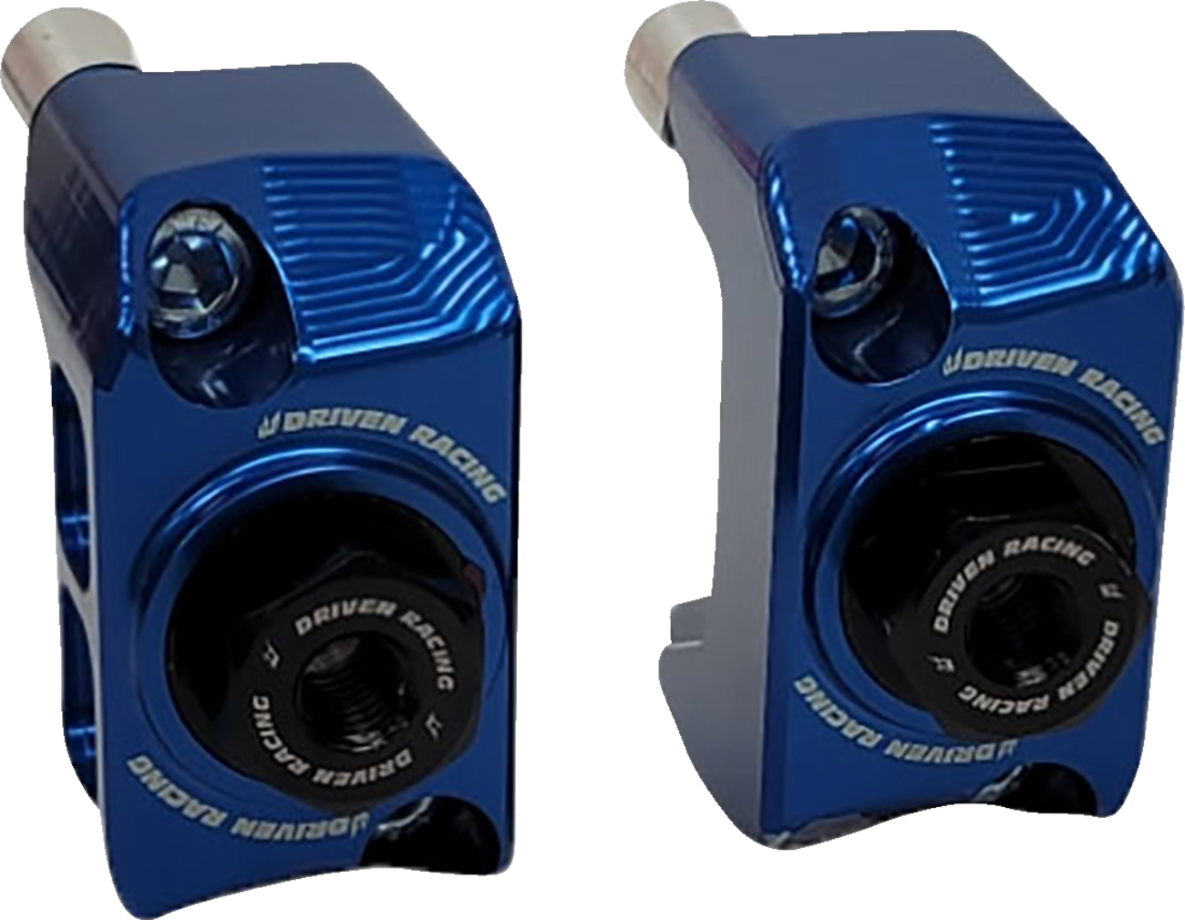 DRIVEN RACING Captive Axle Block - Blue - ZX4 DRCAX-205BL