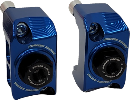 DRIVEN RACING Captive Axle Block - Blue - ZX4 DRCAX-205BL