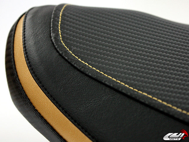 LUIMOTO (Sport) Rider Seat Covers for the YAMAHA FZ8 FAZER (10-14)